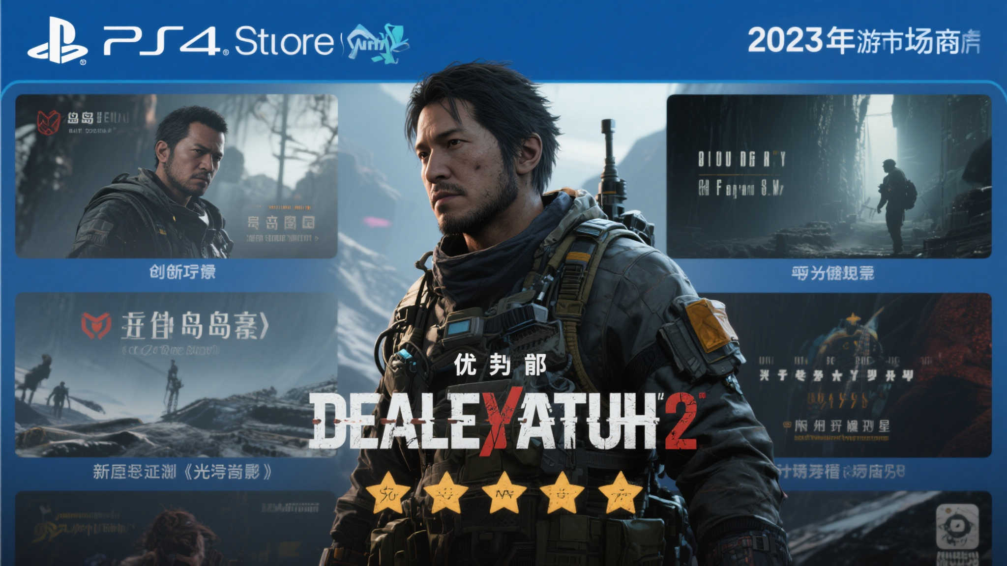 《死亡搁浅2》领跑PS商店评分榜,超越年度热门光与影! 《死亡搁浅2》领跑PS商店评分榜,超越年度热门光与影!