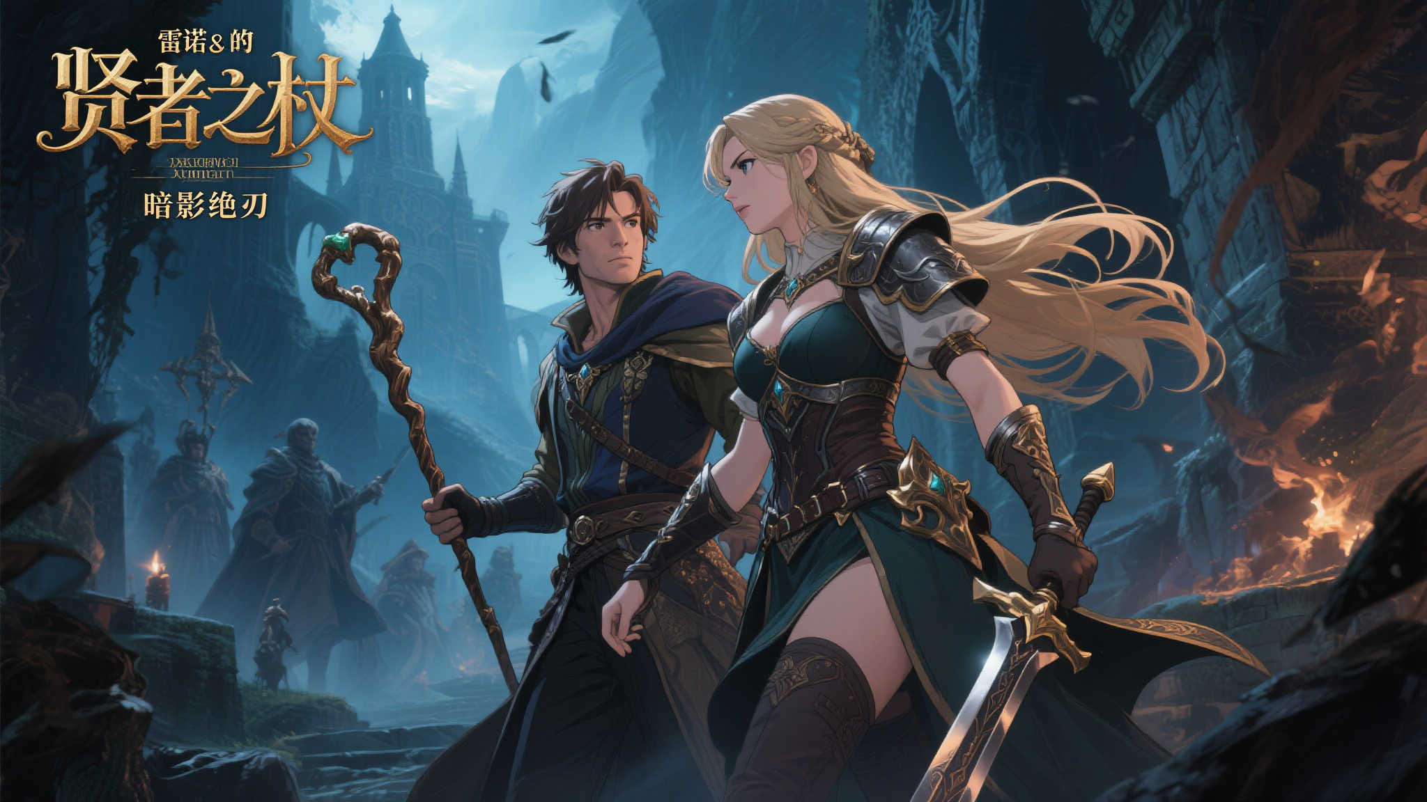 《杖与剑的魔法传奇》动画续集定档2026年发布 《杖与剑的魔法传奇》动画续集定档2026年发布