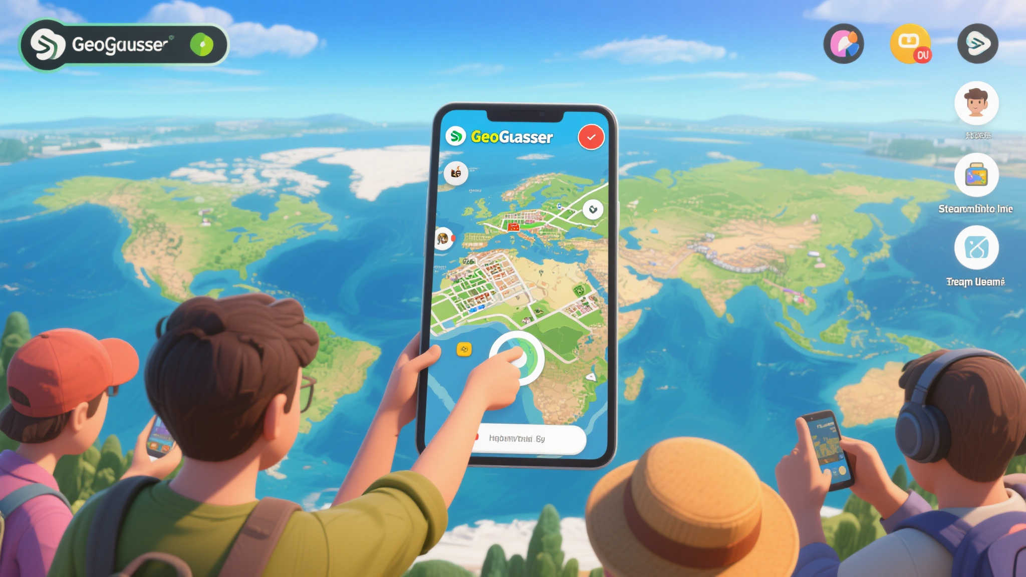 地理探索游戏《GeoGuessr》登陆Steam抢先体验开启 近年来,依托虚拟平台和创新玩法的在线探索