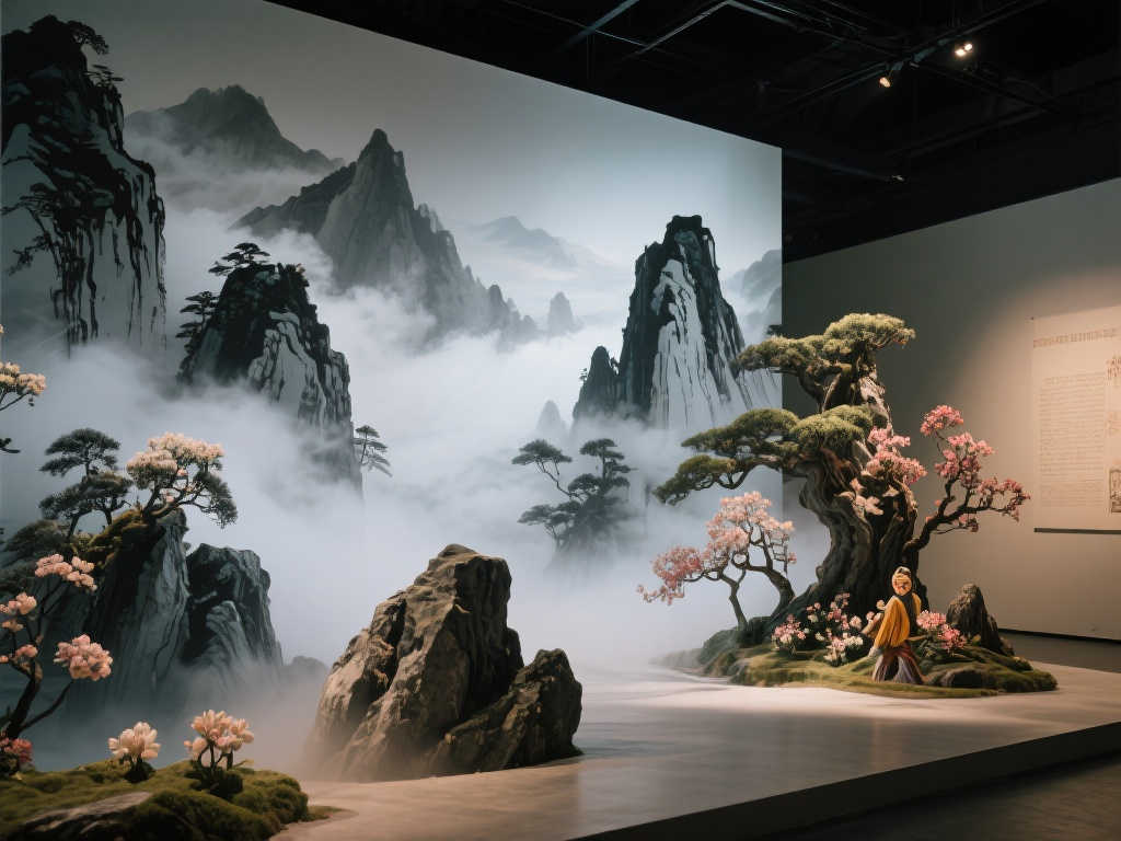 《黑神话：悟空》艺术展曝光新图：角色模型精美绝伦！