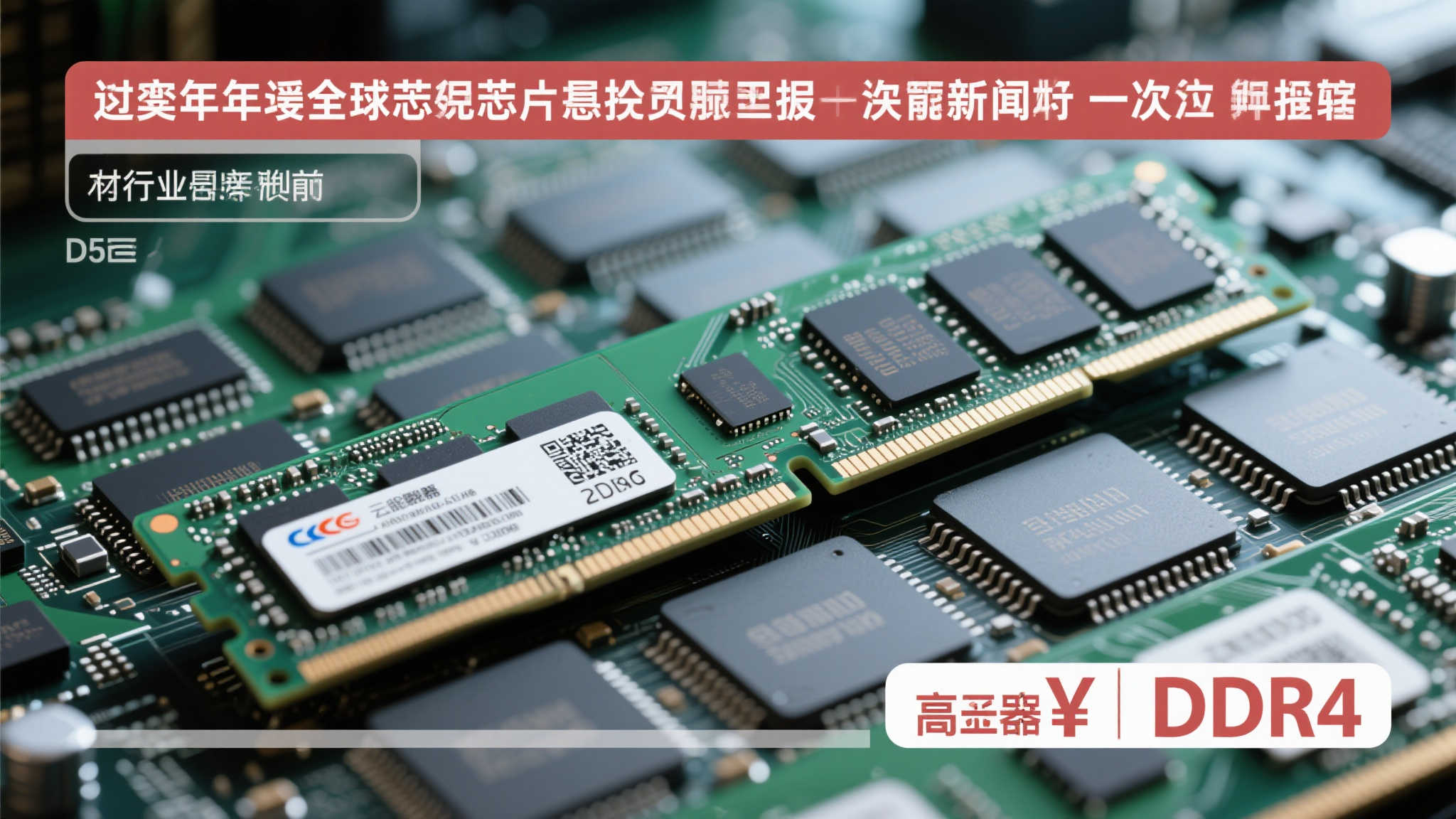 DDR4供应不足致价格飞涨，个别品牌一周内上涨40%